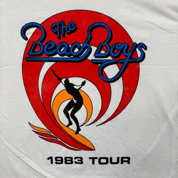 The Beach Boys Keepin The Summer Alive 1983 Tour Band Tee XL - Picture 2 of 5